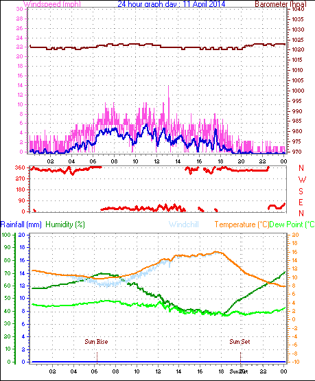 Daily graph