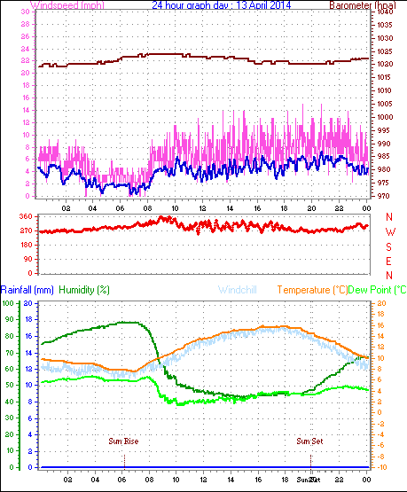 Daily graph