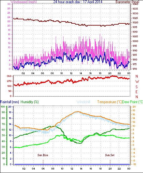 Daily graph