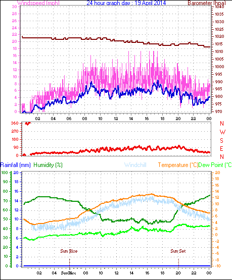 Daily graph