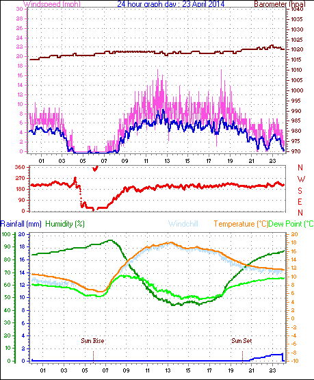 Daily graph