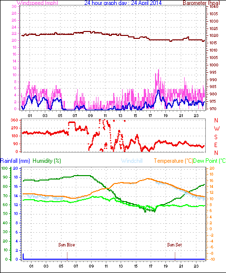 Daily graph