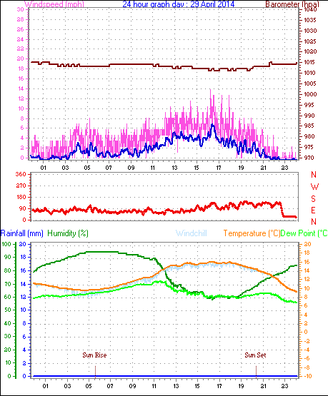 Daily graph