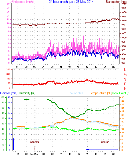 Daily graph