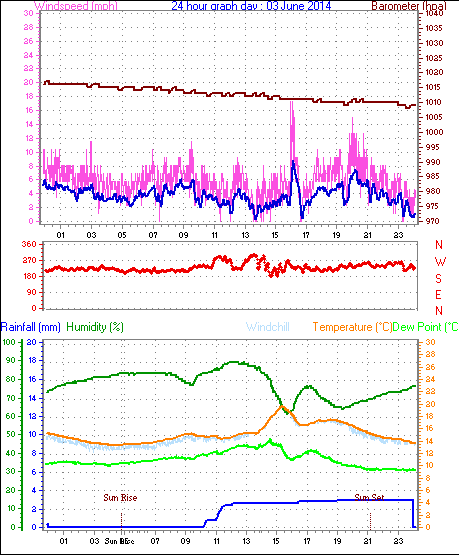 Daily graph