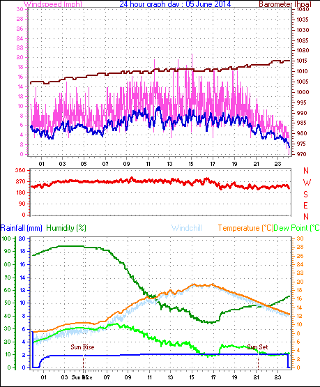 Daily graph