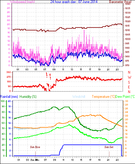 Daily graph