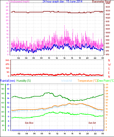 Daily graph